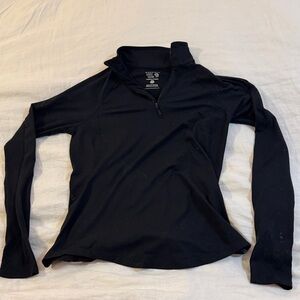 Mountain Hard Wear, technical quarter zip, black, womens S